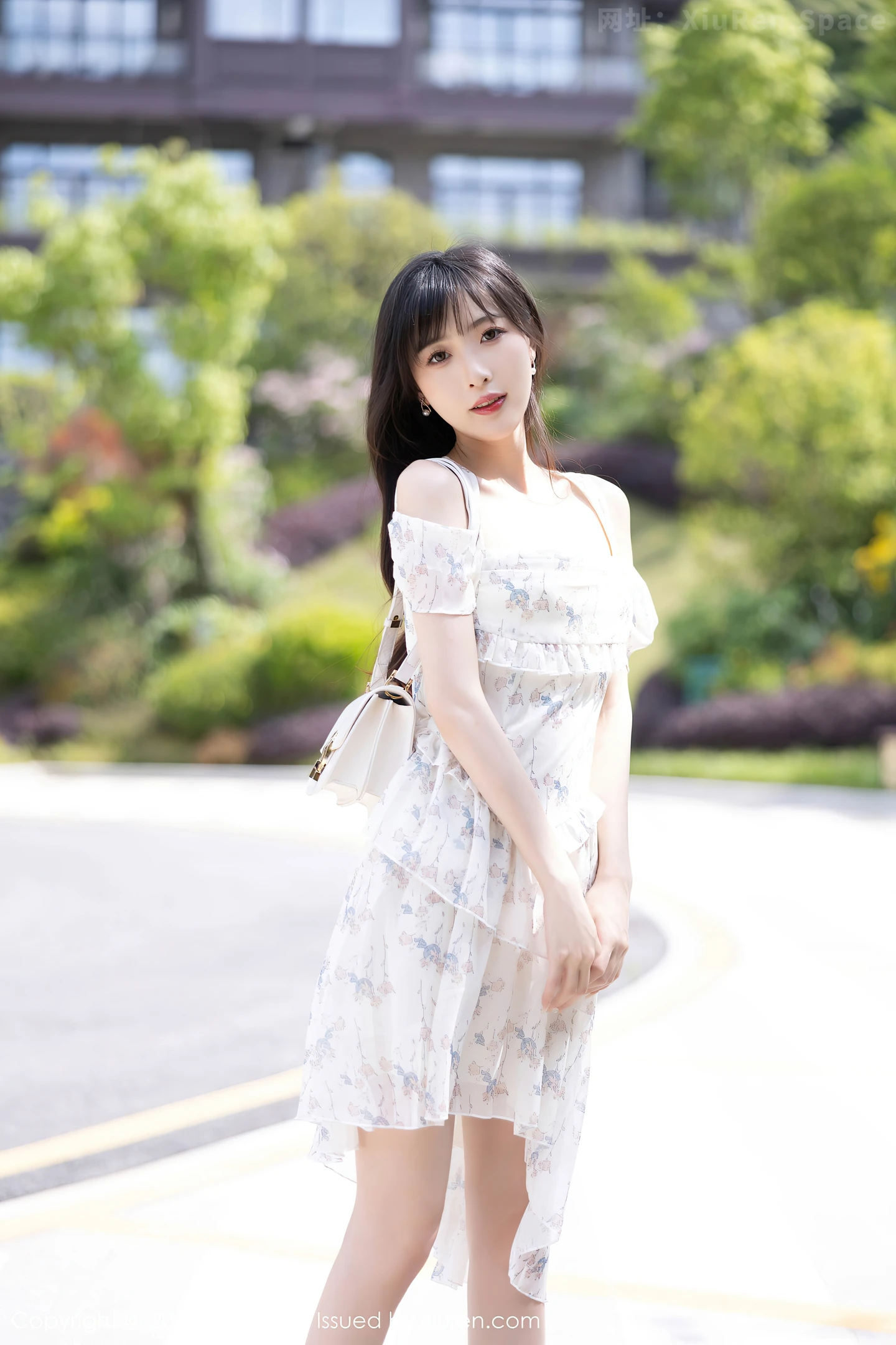 图片[3]-[XiaoYu画语界]Vol.1058 模特林星阑性感白色薄透婚纱服配白丝吊袜秀曼妙身姿诱惑写真80P-秀人网官方网站